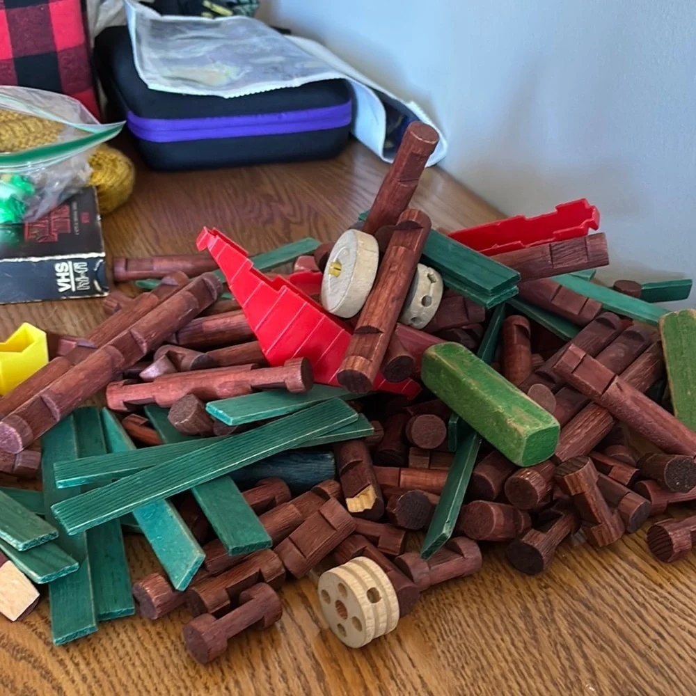 Building Set Brown and Green